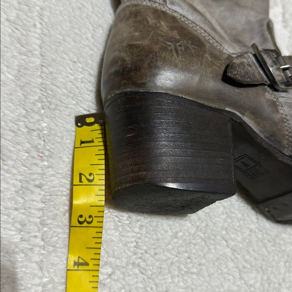 Frye | size 9 | distressed engineer boot with heel - Picture 15 of 15